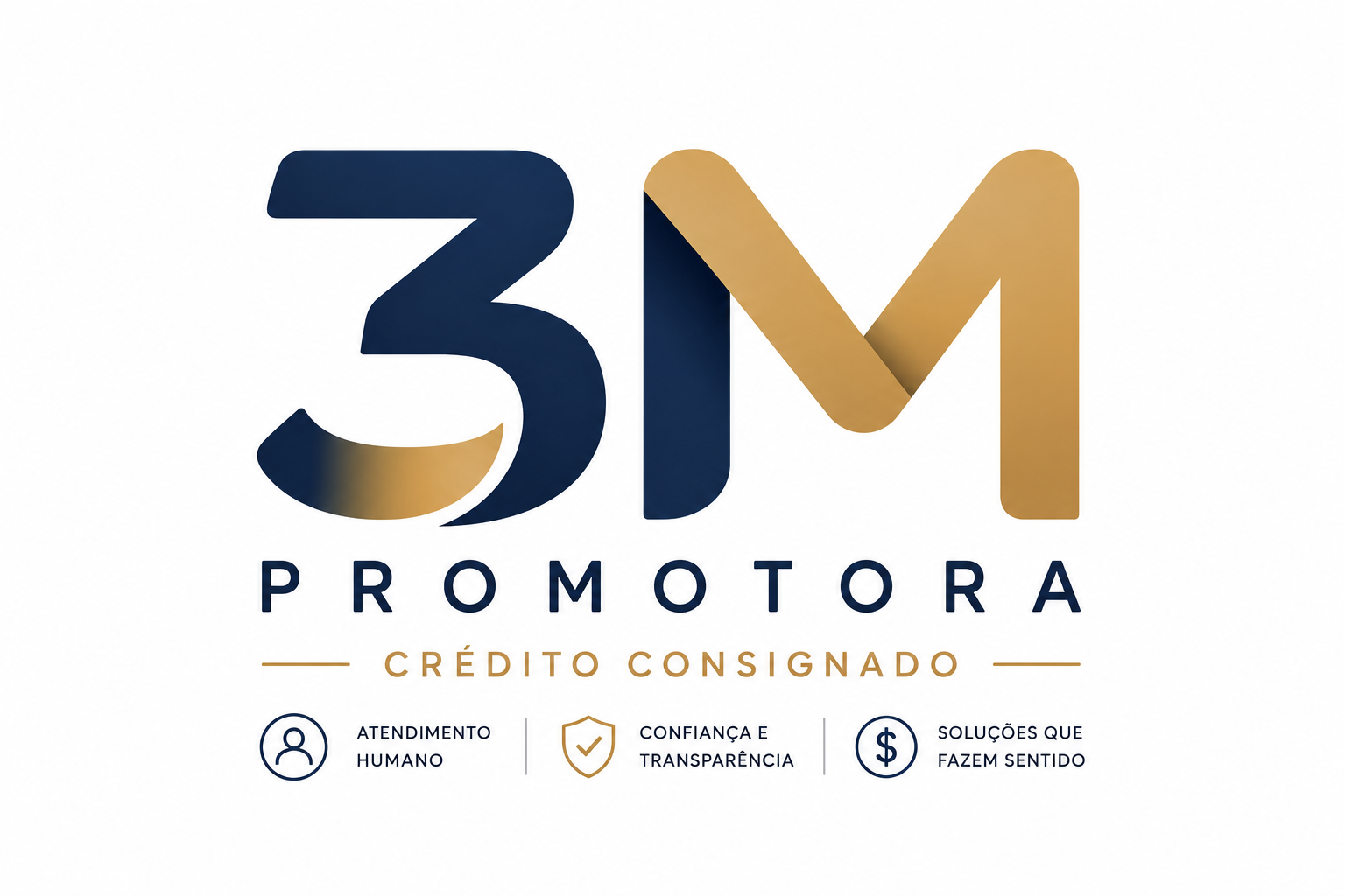 Identidade visual 3M Promotora